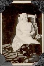 Nurse in Deckchair, Circa 1940 Nurse in Deckchair, Circa 1940