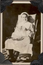 Nurse Knitting, Circa 1940 Nurse Knitting, Circa 1940