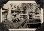Posing on the Bridge, Circa 1940 Posing on the Bridge, Circa 1940