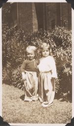 In the Garden, Circa 1940 In the Garden, Circa 1940