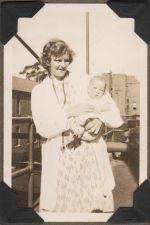 Adult and Baby, Circa 1940 Adult and Baby, Circa 1940