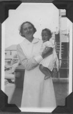 Nurse and Baby, Circa 1940 Nurse and Baby, Circa 1940