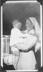 Nurse and Child, Circa 1940 Nurse and Child, Circa 1940
