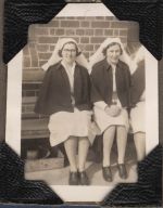 Two Nurses, Circa 1940 Two Nurses, Circa 1940