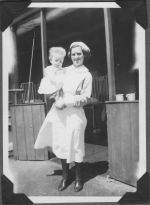 Nurse and Child, Circa 1940 Nurse and Child, Circa 1940