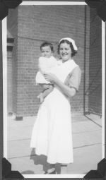 Nurse and Child, Circa 1940 Nurse and Child, Circa 1940