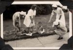 Patients and Nurses on the Lawn, Circa 1942 Patients and Nurses on the Lawn, Circa 1942