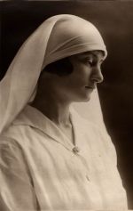 A close posed shot of a Nurse. Portrait of a Nurse, 1928
