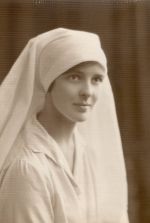 Professional portrait photograph of a Nurse. Portrait of a Nurse, 1928