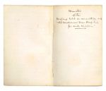 The 1870 Committee of Management Minutes