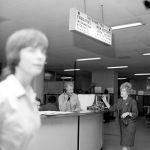 Volunteer on Duty at the Enquiry Desk, Outpatient Hall Volunteer on Duty at the Enquiry Desk, Outpatient Hall
