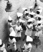 Nurse Graduates Ringing the Ship's Bell Nurse Graduates Ringing the Ship's Bell