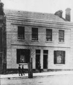 39 Stephen Street (now Exhibition St), location of the first children's hospital in Victoria. Melbourne Free Hospital for Sick Children